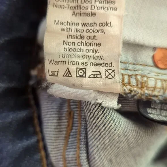 Madewell Cruiser Straight High Waist Denim Jean Ankle Crop Capri - Size 26 - Picture 12 of 12